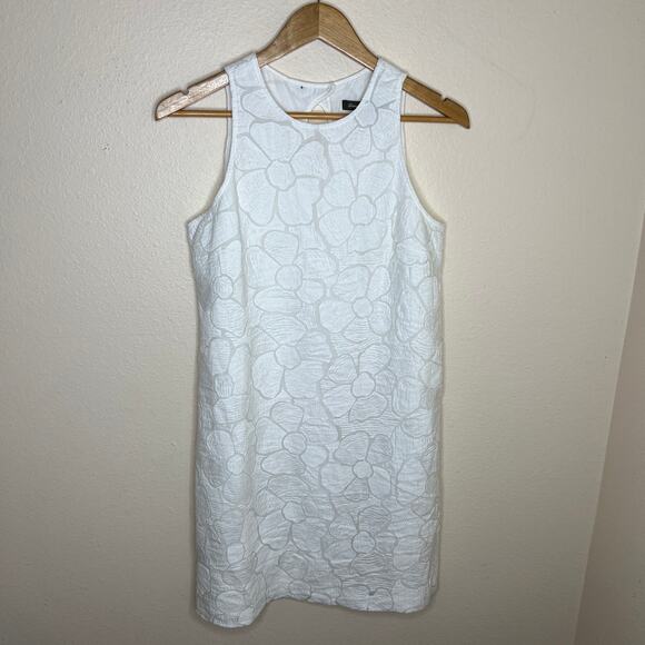 Tommy Bahama White Floral Embroidered Dress Small - Picture 1 of 10
